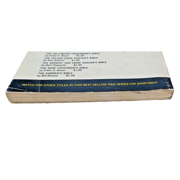 Trout Fishermans Bible - Paperback, by Holland Dan - Acceptable-1962, Fishing - Picture 4 of 13